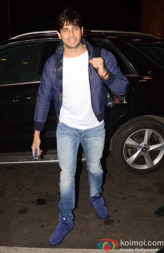 Sidharth Salhotra spotted at Airport