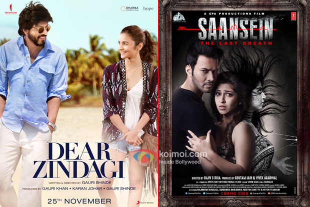 Box Office Predictions - Dear Zindagi, Saansein