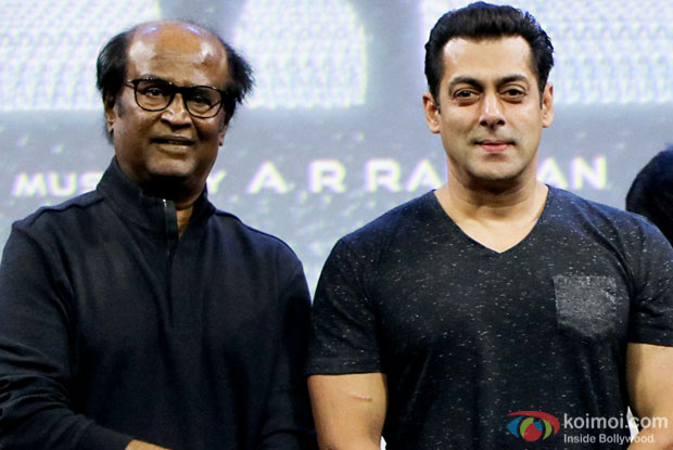 Came uninvited just to meet Rajinikanth: Salman Khan