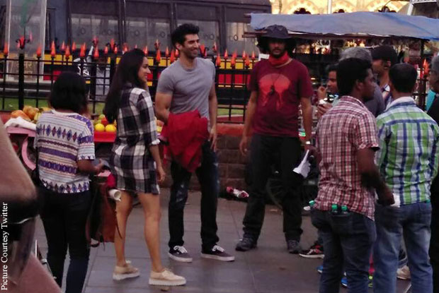 Catch Pics: Shraddha Kapoor, Aditya Roy Kapur On The Sets Of Ok Jaanu