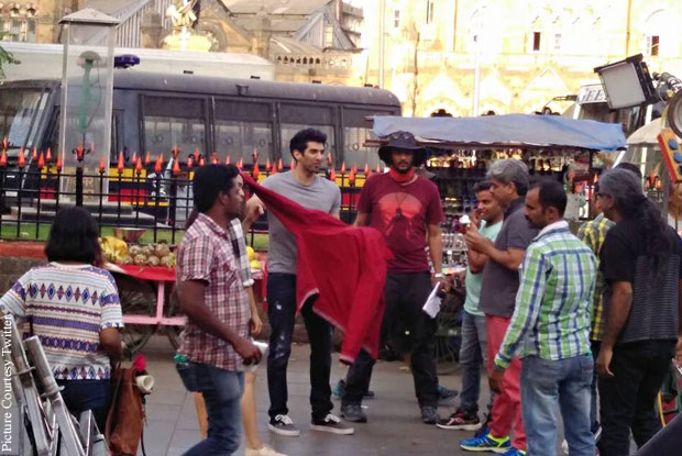 Catch Pics: Shraddha Kapoor, Aditya Roy Kapur On The Sets Of Ok Jaanu