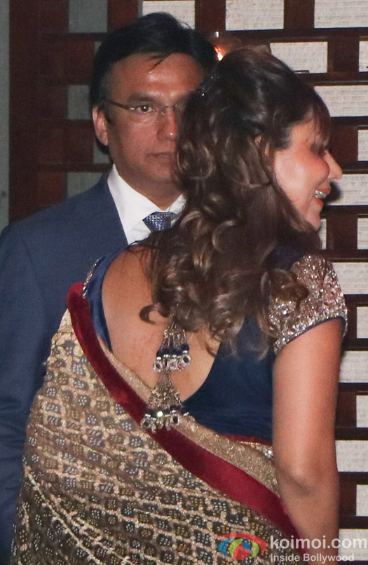Gauri Khan spotted at Mukesh Ambani,s party 