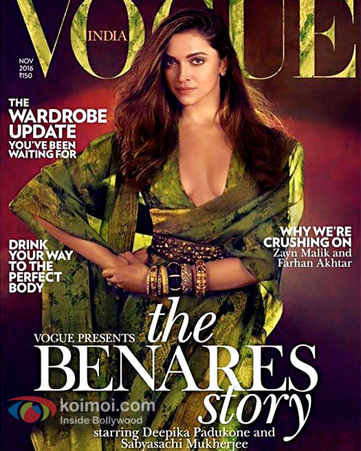 Deepika Padukone On The Cover Of Vogue