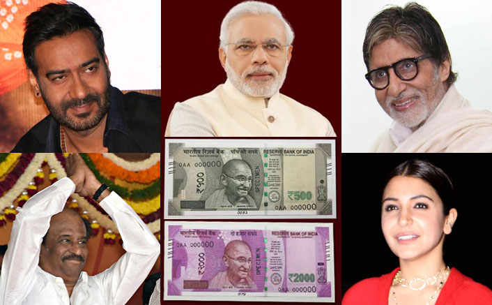 Film celebrities laud Modi's 'masterstroke' of demonetisation