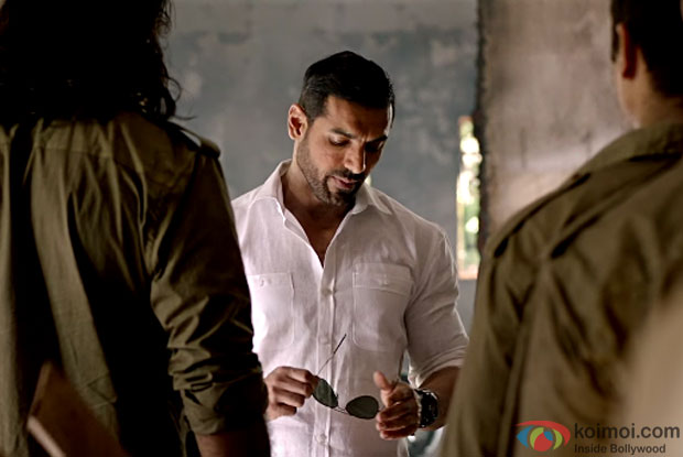 John AbrahamJohn Abraham in a still from Force 2