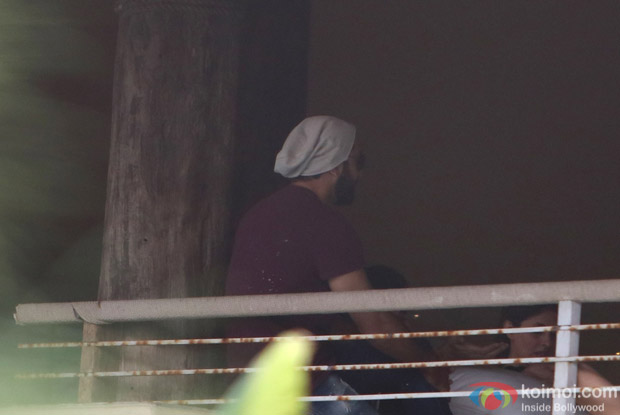 Ranbir kapoor in Alibaug during SRK's birthday bash