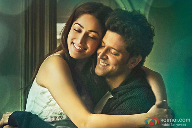  Yami Gautam and Hrithik Roshan in a still from Kaabil