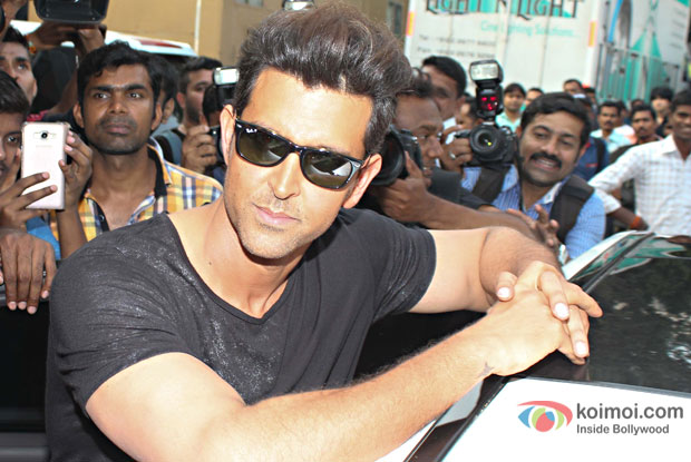 Hritik Roshan spotted at mehboob studio