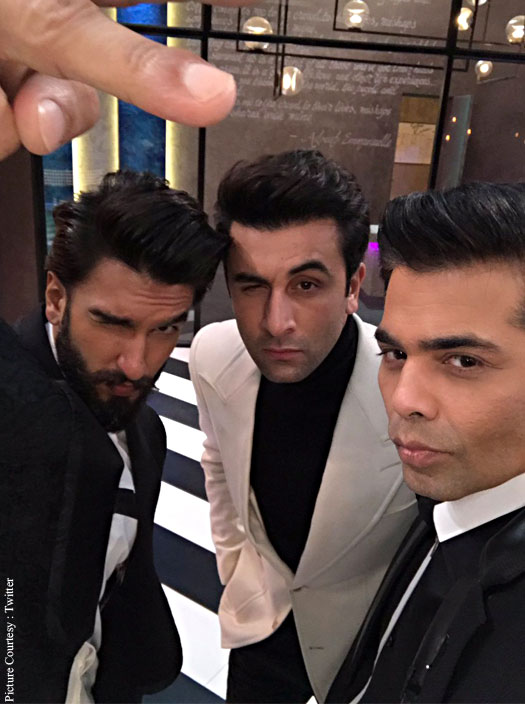 Koffee With Karan Season 5: Hotties Ranveer Singh And Ranbir Kapoor Share The Couch!