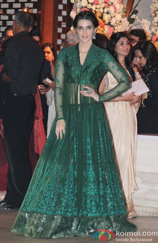 Kriti Sanon at Mukesh and Nita Ambani’s niece Isheta’s Pre wedding Party