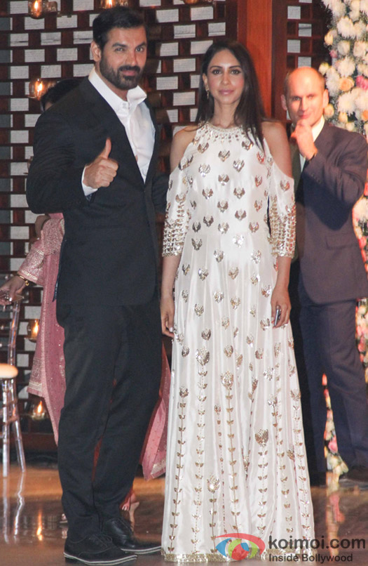 john Abraham at Mukesh and Nita Ambani’s niece Isheta’s Pre wedding Party