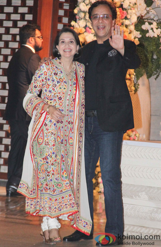 Madhu Chopra and Vidu vinod Chopra at Mukesh and Nita Ambani’s niece Isheta’s Pre wedding Party