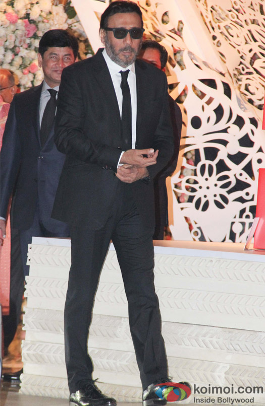 Jackie Shroff at Mukesh and Nita Ambani’s niece Isheta’s Pre wedding Party