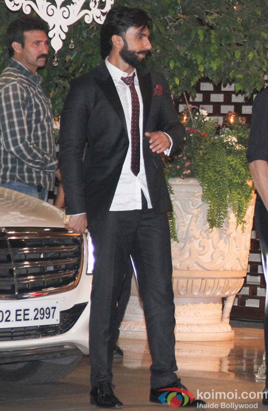 Ranveer Singh at Mukesh and Nita Ambani’s niece Isheta’s Pre wedding Party