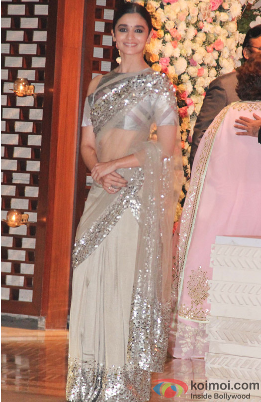Alia Bhatt at Mukesh and Nita Ambani’s niece Isheta’s Pre wedding Party