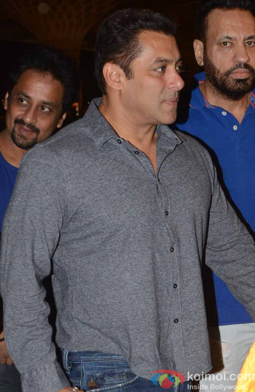 Salman Khan spotted at Airport