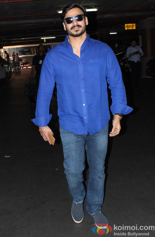 Vivek Oberoi spotted at Airport
