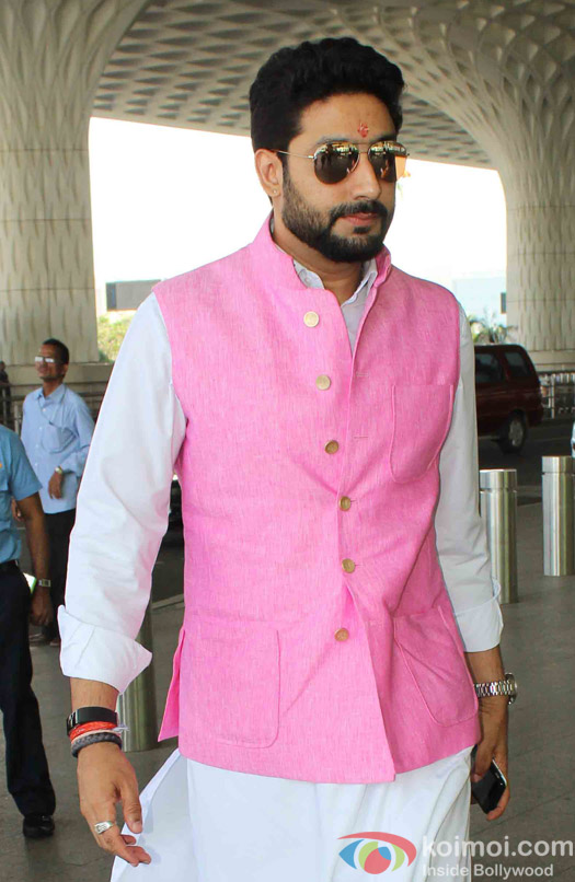 Abhishek Bachchan spotted at Airport