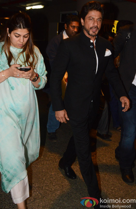 Shah Rukh Khan spotted at Airport