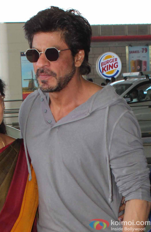 Shah Rukh Khan spotted at Airport