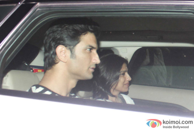 Sushant Singh Rajput during the special screening of Dear Zindagi