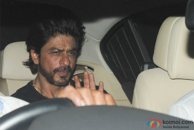 Shah Rukh Khan during the special screening of Dear Zindagi