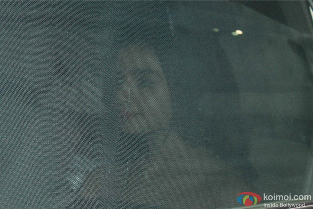 Alia Bhatt during the special screening of Dear Zindagi