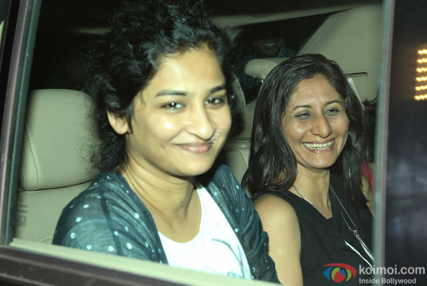 Gauri Shinde during the special screening of Dear Zindagi