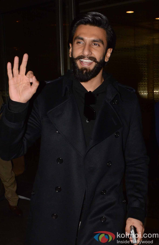 Ranveer Kapoor spotted at Airport