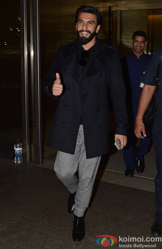 Ranveer Kapoor spotted at Airport