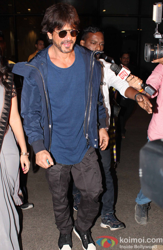 Shah Rukh Khan spotted at Airport