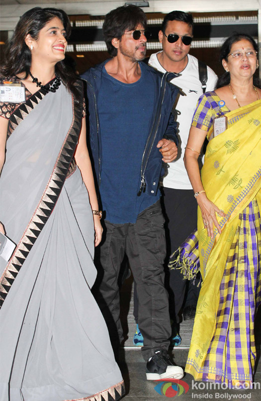 Shah Rukh Khan spotted at Airport