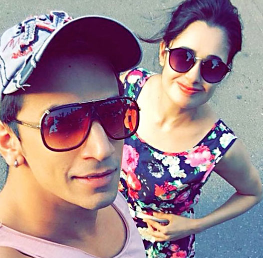 Yuvika Chaudhary watches Prince Narula getting married