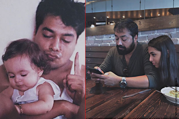 Anurag Kashyap with teen daughter Aaliyah Kashyap