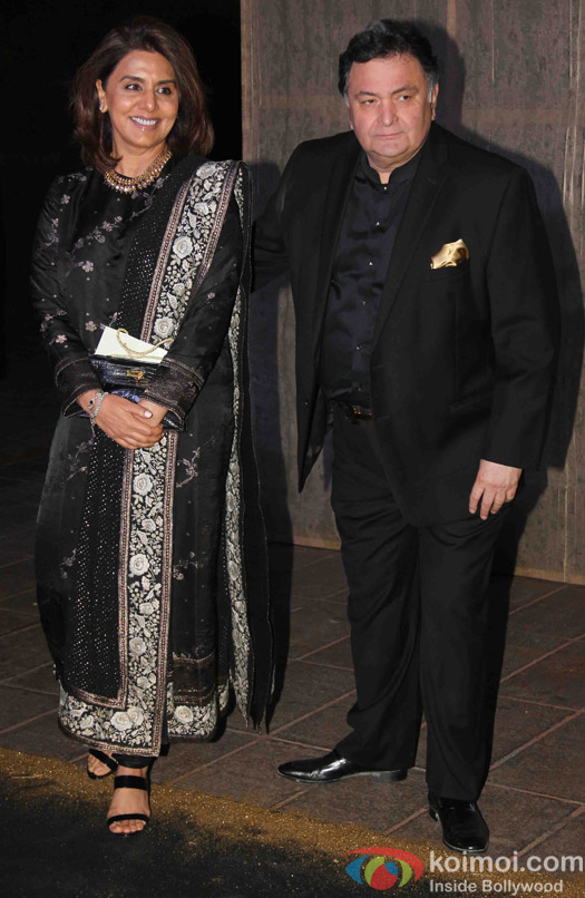 Bollywood Celebrities During The Birthday Bash of fashion designer Manish Malhotra 