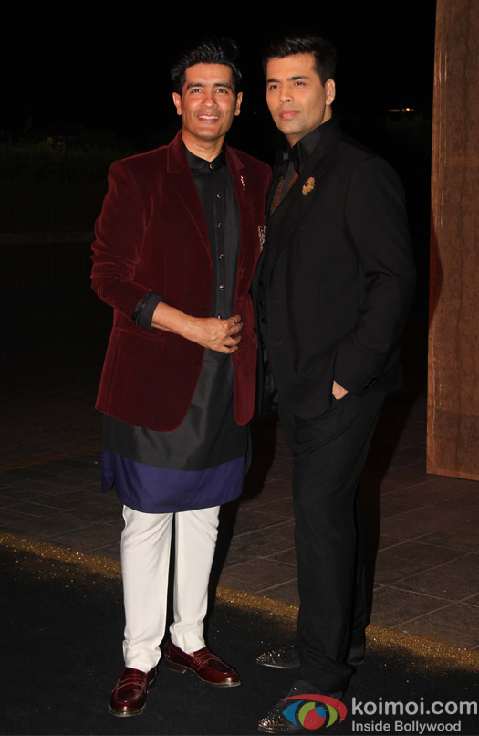 Bollywood Celebrities During The Birthday Bash of fashion designer Manish Malhotra 