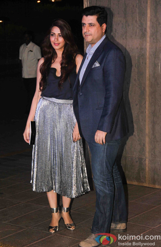Bollywood Celebrities During The Birthday Bash of fashion designer Manish Malhotra 