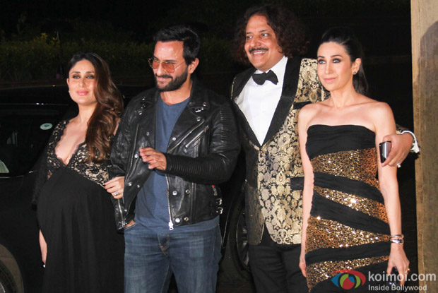 Bollywood Celebrities During The Birthday Bash of fashion designer Manish Malhotra 
