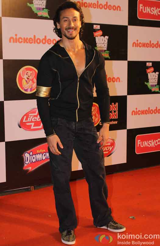 Tiger Shroff At Nickelodeon Kids' Choice Awards 2016