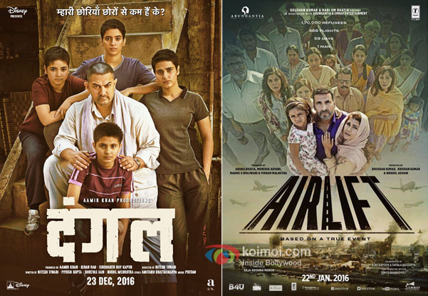 Dangal Beats Airlift Lifetime Biz; Becomes 3rd Highest Grosser Of 2016 In 4 Days