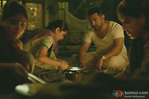 Aamir Khan in a still from Dangal