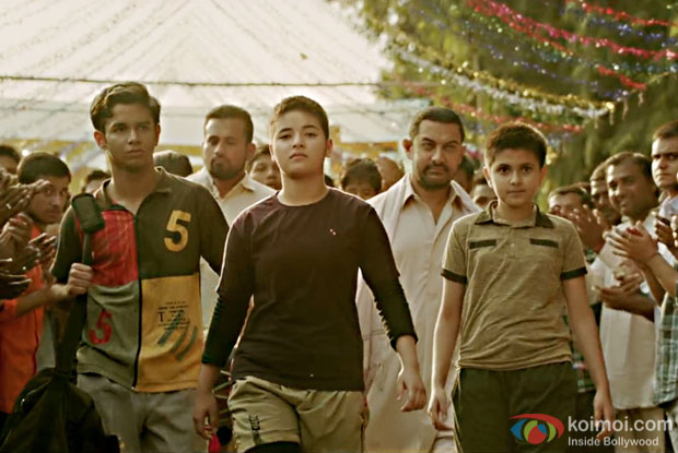 Aamir Khan in a still from Dangal