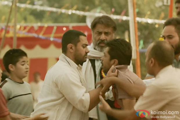 Aamir Khan in a still from Dangal