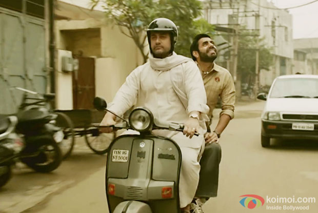 Aamir Khan in a still from Dangal