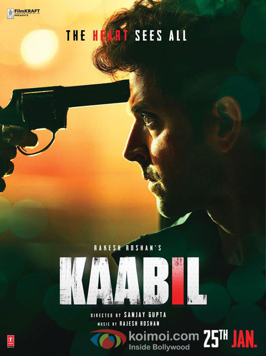 Hrithik Roshan's Kaabil Poster