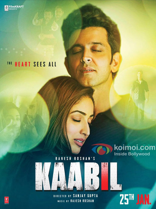 Hrithik Roshan's Kaabil Poster
