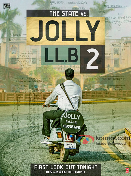 Akshay Kumar in a poster of Jolly LLB 2