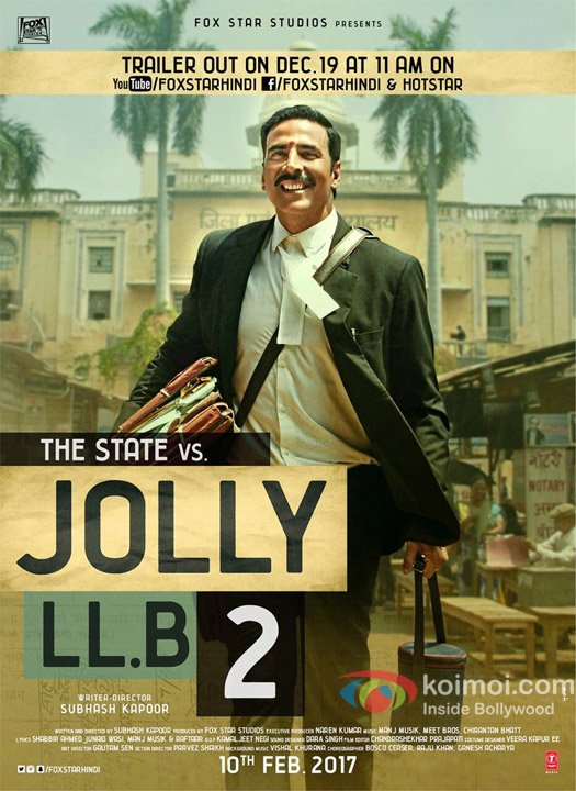 Jolly LLB 2 New Poster: Watch Akshay Kumar's Typical Lawyer Avatar