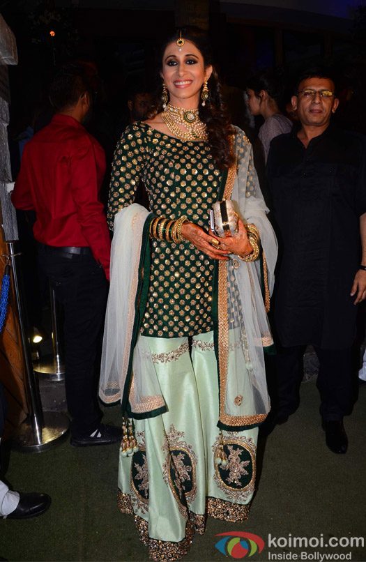 Kishwer Merchant & Suyash's Sangeet Ceremony