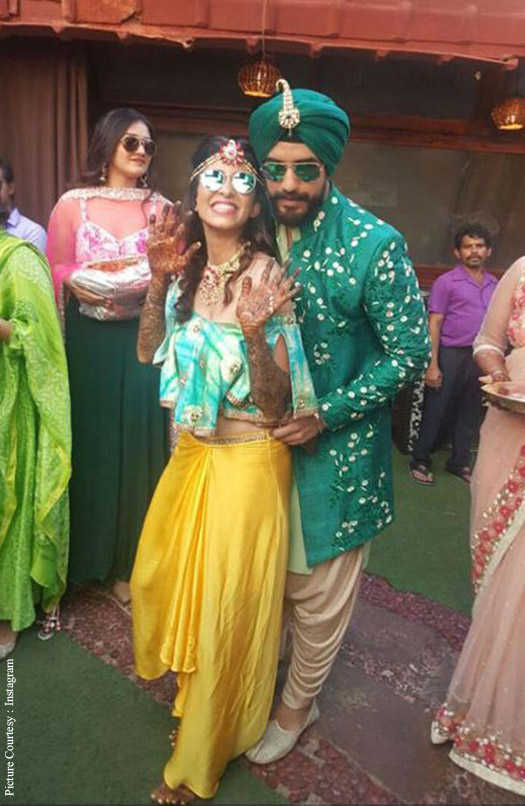 Kishwer Merchant & Suyash's Sangeet Ceremony